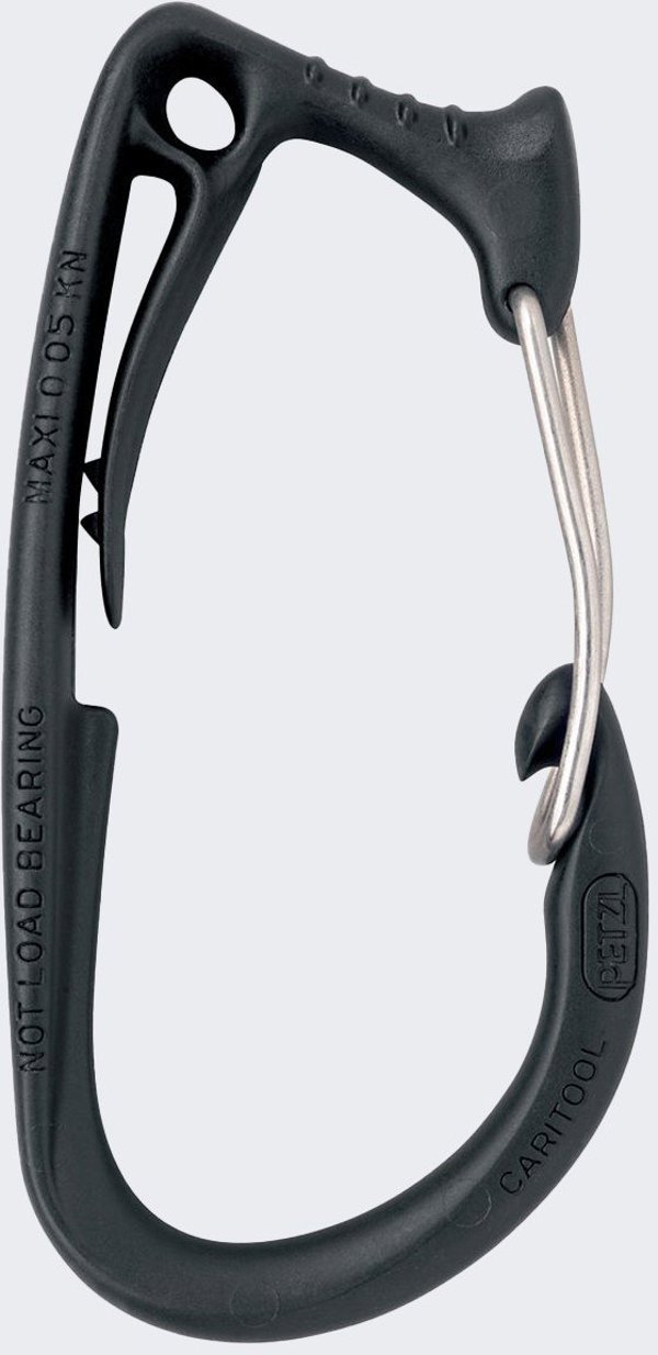 Petzl Caritool P42 Εργαλείο Συγκράτησης Εξοπλισμού - Μαύρο