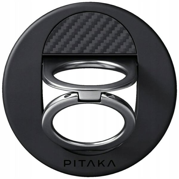 Μαγνητική βάση PITAKA MagEZ Grip 3 MagSafe για τηλέφωνο μαύρο γκρι