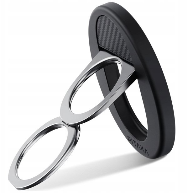 Μαγνητική βάση PITAKA MagEZ Grip 3 MagSafe για τηλέφωνο μαύρο γκρι