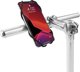 Βάση κινητού τηλεφώνου NoName Bone Bike Tie 3, για ποδήλατο, ρυθμιζόμενο μέγεθος, μαύρο, 4.7-7.2", σιλικόνη, τοποθετείται στο τιμόνι, μαύρο