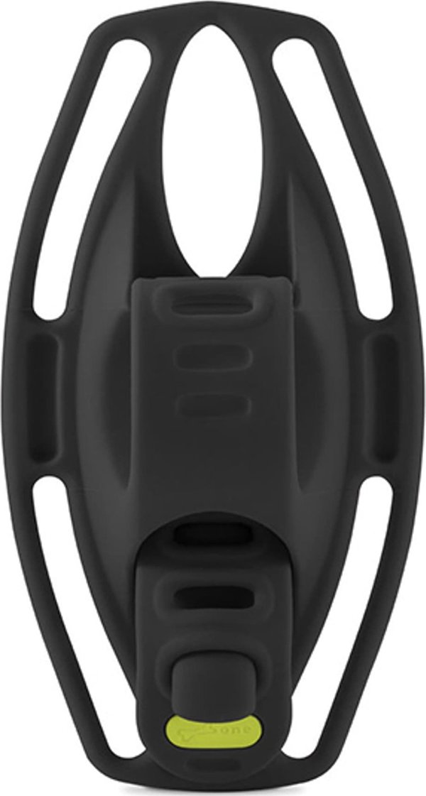 Βάση κινητού τηλεφώνου NoName Bone Bike Tie 3, για ποδήλατο, ρυθμιζόμενο μέγεθος, μαύρο, 4.7-7.2", σιλικόνη, τοποθετείται στο τιμόνι, μαύρο