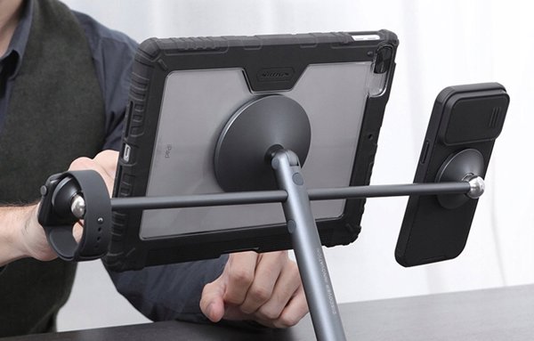 Βάση Nillkin SnapBranch Modular για tablet και ρολόι (γκρι)