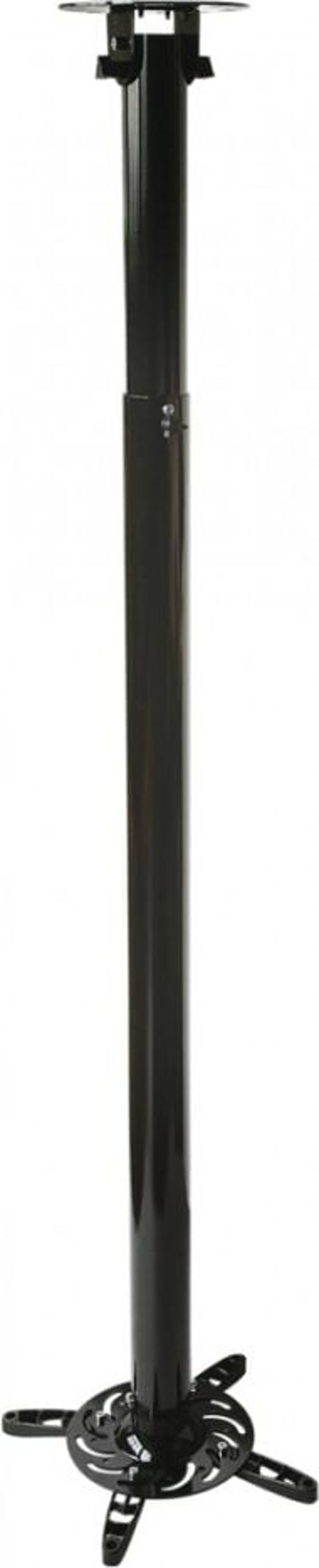 Βάση οροφής για προβολέα Art P-104 μαύρη 197cm