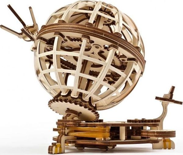 UGEARS UGEARS 3D Puzzle Globe Ξύλινο Μηχανικό μοντέλο για συναρμολόγηση 8255437 4820184121096