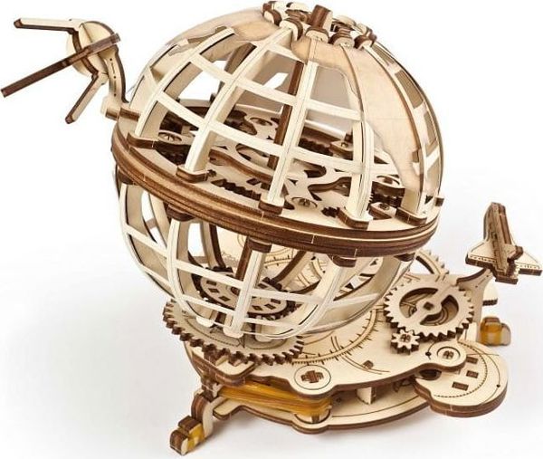 UGEARS UGEARS 3D Puzzle Globe Ξύλινο Μηχανικό μοντέλο για συναρμολόγηση 8255437 4820184121096