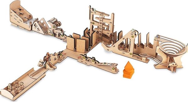 UGEARS Smartivity Ξύλινα Μηχανικά Παζλ 3D - Αλυσιδωτές Αντιδράσεις