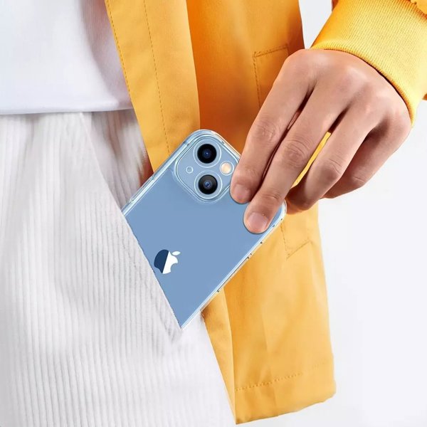 Ugreen Ugreen θήκη με ζελατινώδες πλαίσιο Classy Clear Enhanced Protective Case για iPhone 14 Plus διαφανές (LP618)