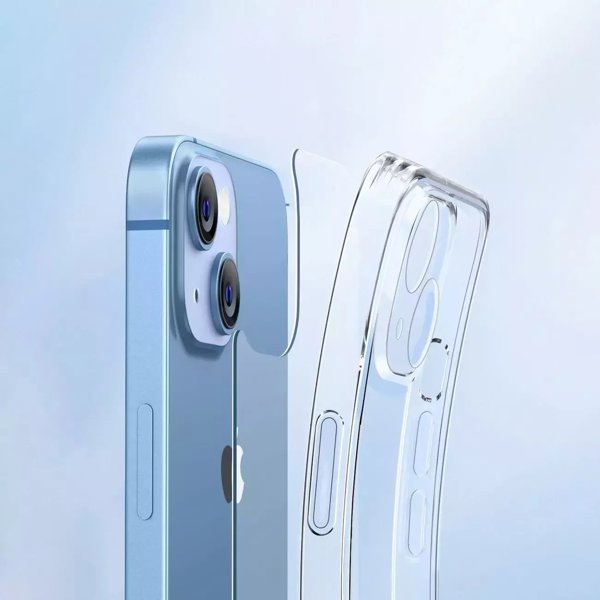 Ugreen Ugreen θήκη με ζελατινώδες πλαίσιο Classy Clear Enhanced Protective Case για iPhone 14 Plus διαφανές (LP618)