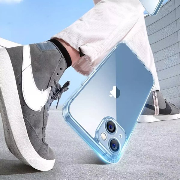 Ugreen Ugreen θήκη με ζελατινώδες πλαίσιο Classy Clear Enhanced Protective Case για iPhone 14 Plus διαφανές (LP618)