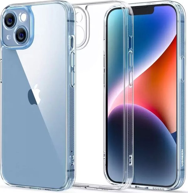Ugreen Ugreen θήκη με ζελατινώδες πλαίσιο Classy Clear Enhanced Protective Case για iPhone 14 Plus διαφανές (LP618)