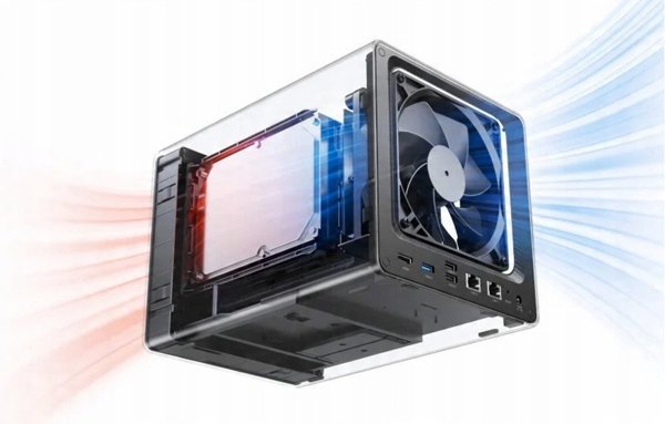 UGREEN δικτυακή αποθήκευση NAS DXP4800 (χωρίς δίσκο)