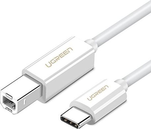 Ugreen Καλώδιο USB C 1 m Λευκό