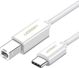Ugreen Καλώδιο USB C 1 m Λευκό