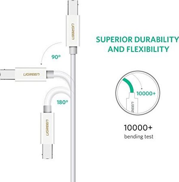 Ugreen Καλώδιο USB C 1 m Λευκό
