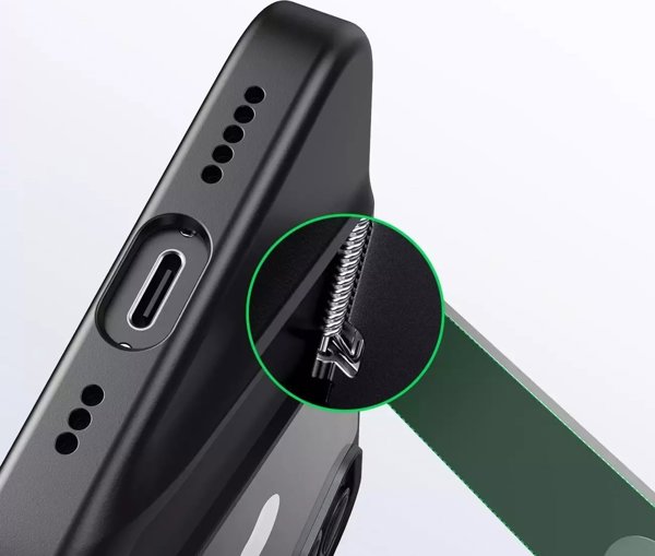 Ugreen Ugreen LP633 Θήκη Προστασίας με Βάση σκληρή θήκη με ζελατινώδες πλαίσιο και ενσωματωμένη βάση στήριξης για iPhone 14 (90924)