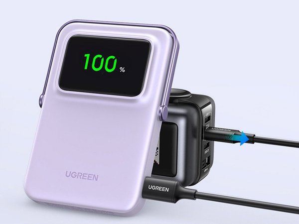 Ugreen Μαγνητική Ασύρματη Τράπεζα Ισχύος, εφεδρική πηγή ενέργειας, 5000 mAh