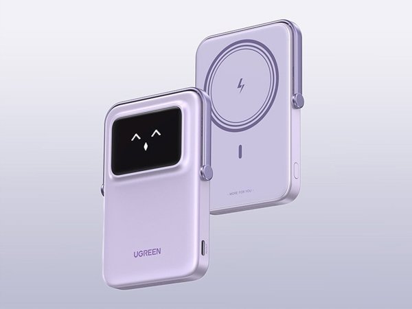 Ugreen Μαγνητική Ασύρματη Τράπεζα Ισχύος, εφεδρική πηγή ενέργειας, 5000 mAh