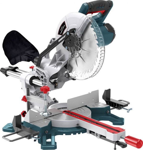Φαλτσοπρίονο Tryton TU2000A, 2000W, 255mm με Λέιζερ & Βάση Αλουμινίου