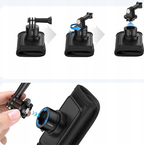 Ulanzi Κλιπς Στήριγμα Ζώνης Go-quick Ii Ulanzi 360s Για Gopro Sjcam Xiaomi Insta360 Dji / Co62
