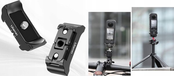 Προσαρμογέας Ulanzi Βάση Στήριξης 1/4"" + Σύστημα Gopro Για Insta360 One X2 / X3 / Ulanzi / C013