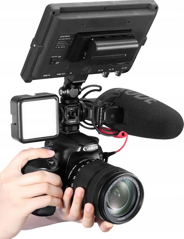 Ulanzi Βάση Ulanzi 3x Cold Shoe για Κάμερα DSLR PT-12
