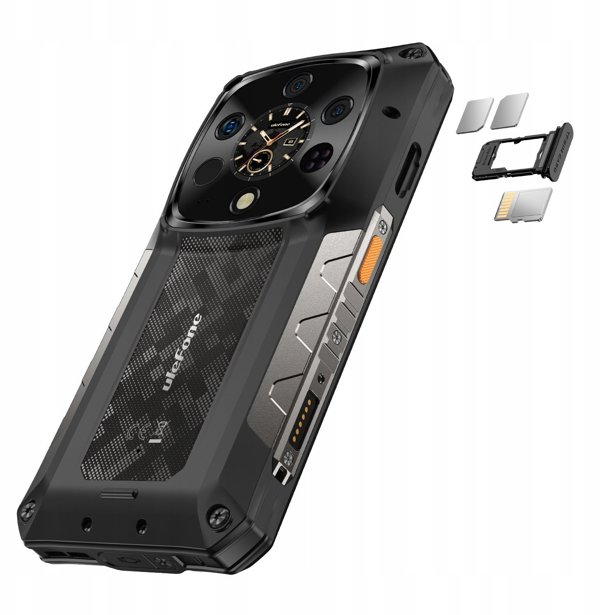 Τηλέφωνο Ulefone Armor 28 Ultra Thermal, 1TB/16GB, μαύρο