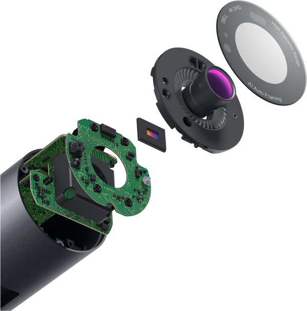 Dell UltraSharp Webcam - Full HD Web Camera με Υψηλή Ανάλυση Εικόνας