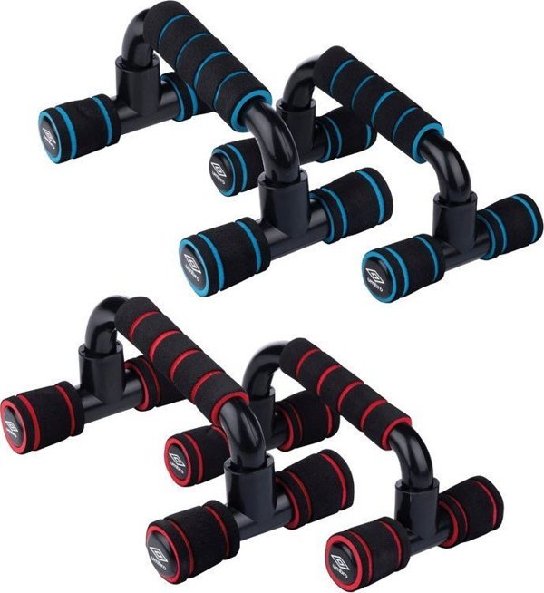 Μπάρες Push Up Umbro Umbro uchwyty do pompek 2 szt. (κόκκινο)