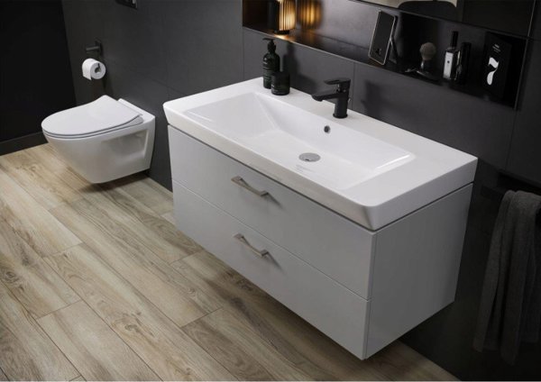 Νιπτήρας Cersanit K675-002 ΝΙΠΤΗΡΑΣ ΕΠΙΠΛΩΝ MILLE SLIM 60X41 BOX CERSANIT