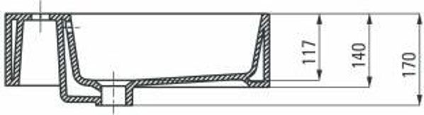 Umywalka Deante Temisto 50cm (CDT 6U5S)