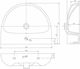 Νιπτήρας Kolo Nova Pro 60cm (M31160000)