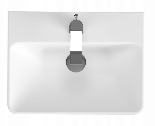 Νιπτήρας Cersanit K675-004 ΝΙΠΤΗΡΑΣ ΕΠΙΠΛΩΝ MILLE SLIM 50X38 BOX CERSANIT