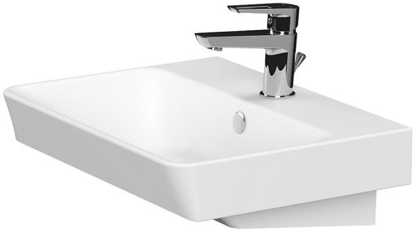 Νιπτήρας Cersanit K675-004 ΝΙΠΤΗΡΑΣ ΕΠΙΠΛΩΝ MILLE SLIM 50X38 BOX CERSANIT