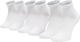 Under Armour Κάλτσες Core Quarter 3-Pack 1358344-100 Λευκές 36-41