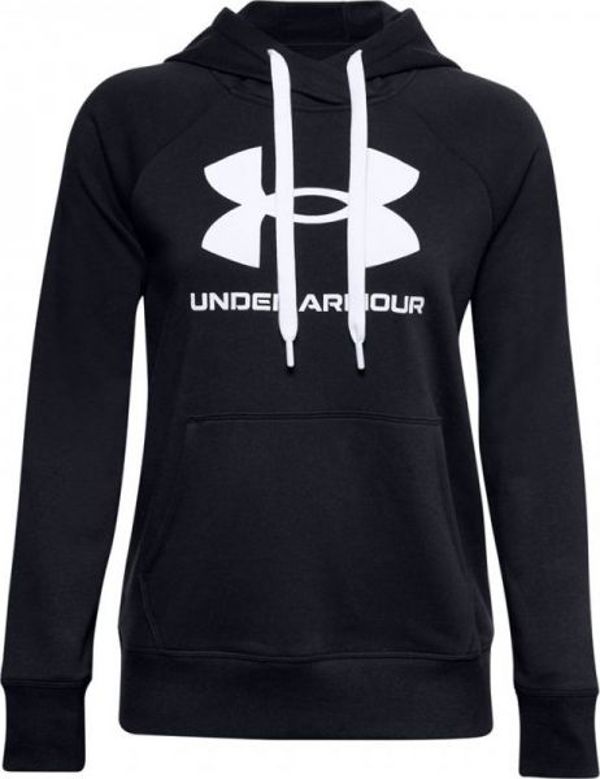 Under Armour Bluza damska Rival Fleece Logo Hoodie Czarna r. S