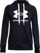 Under Armour Bluza damska Rival Fleece Logo Hoodie Czarna r. S