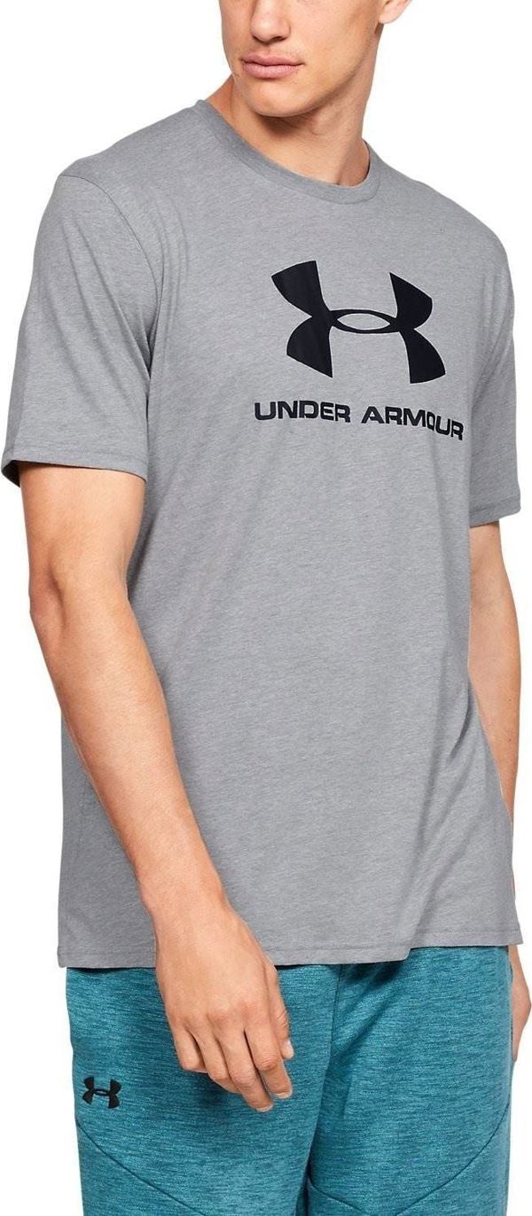 Under Armour Ανδρική μπλούζα Sportstyle Logo Tee Γκρι XL