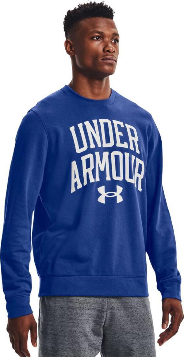 Under Armour Under Armour Rival Terry Crew 1361561-432 Μπλε L