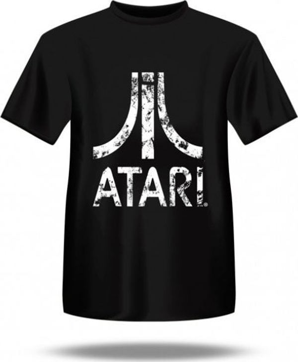Under Armour Ανδρικό μπλουζάκι με λευκό λογότυπο ATARI / Μαύρο / L