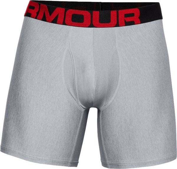 Under Armour Under Armour Charged Tech 6in 2 Pack 1363619-011 M Szare