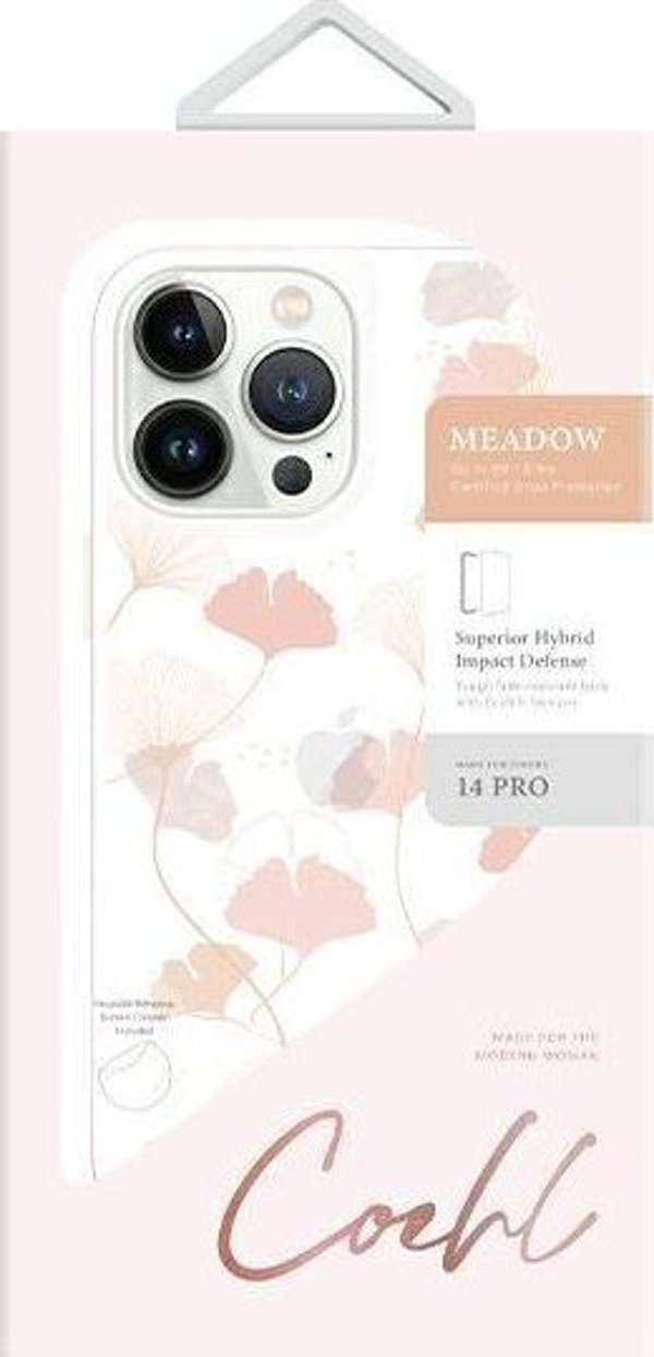 Uniq Θήκη UNIQ Coehl Meadow Apple iPhone 14 Pro ροζ/ανοιξιάτικο ροζ