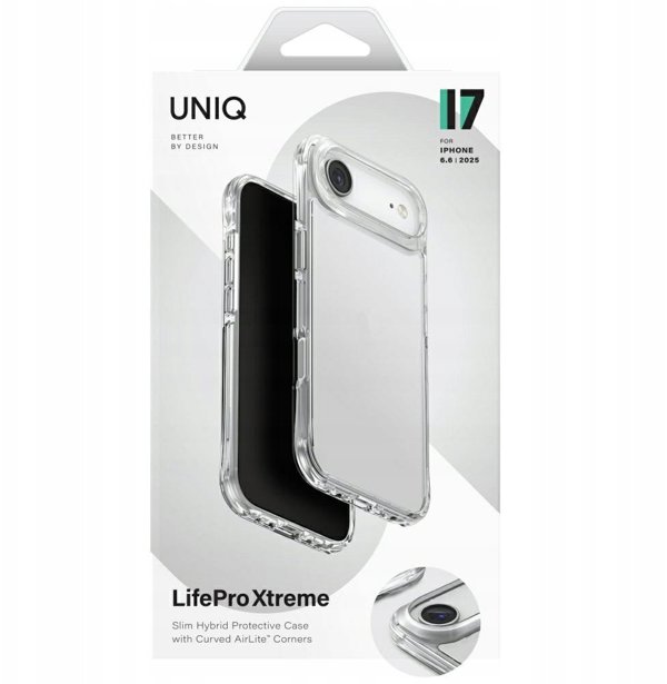Θήκη UNIQ Lifepro Xtreme για iPhone 17 Air Διαφανής