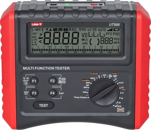 UNI-T UT595 Πολυλειτουργικός Ψηφιακός Μετρητής Εγκαταστάσεων και Ελέγχου Ηλεκτρικών Συστημάτων