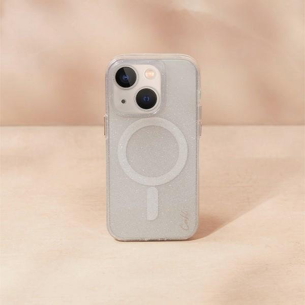 Uniq Etui UNIQ Coehl Lumino Apple iPhone 14 Plus ασημί/αστραφτερό ασημί