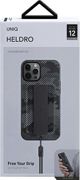 Uniq UNIQ θήκη Heldro iPhone 12/12 Pro 6,1" μαύρο καμουφλάζ/charcoal camo Αντιμικροβιακό