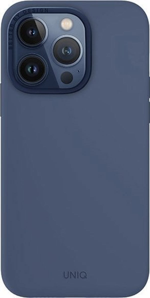 Uniq UNIQ Lino Hue iPhone 15 Pro 6.1" case Magclick Charging navy blue/navy blue