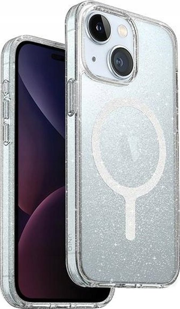 Uniq UNIQ θήκη LifePro Xtreme iPhone 15 / 14 / 13 6.1" Magclick Φόρτιση διαφανές/tinsel lucent