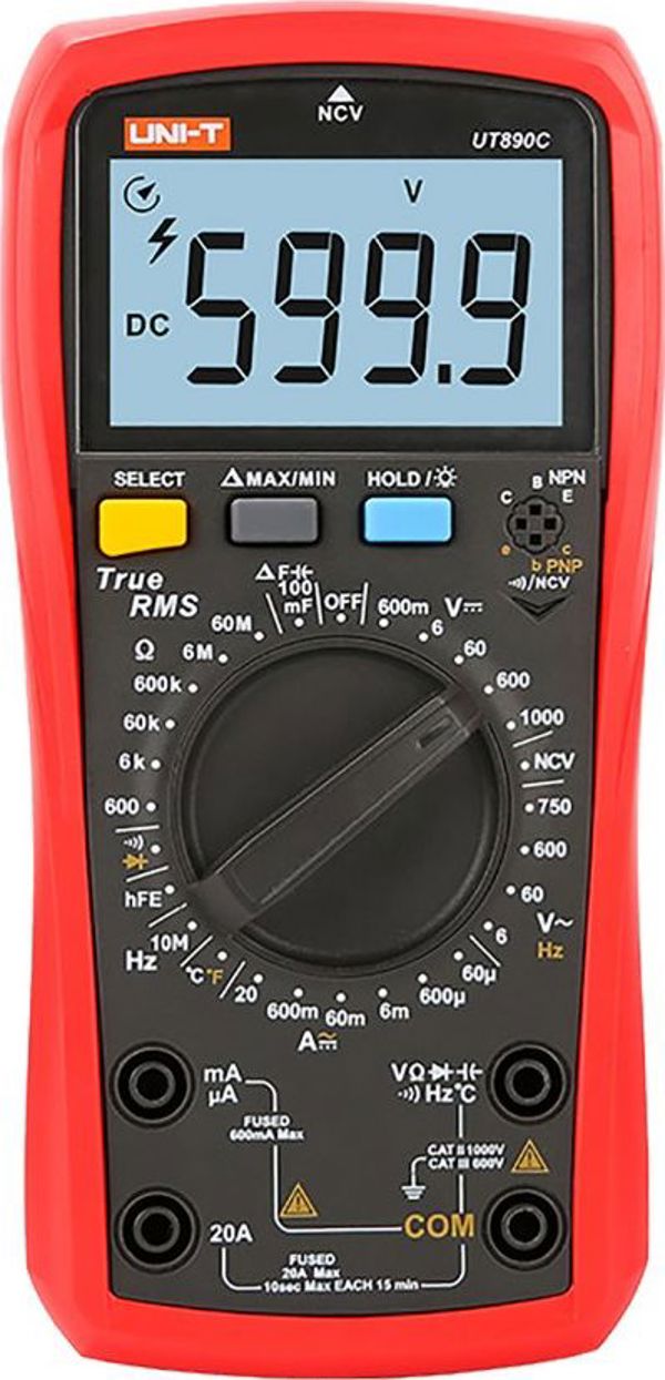 Πολύμετρο Uni-T UT890C NCV