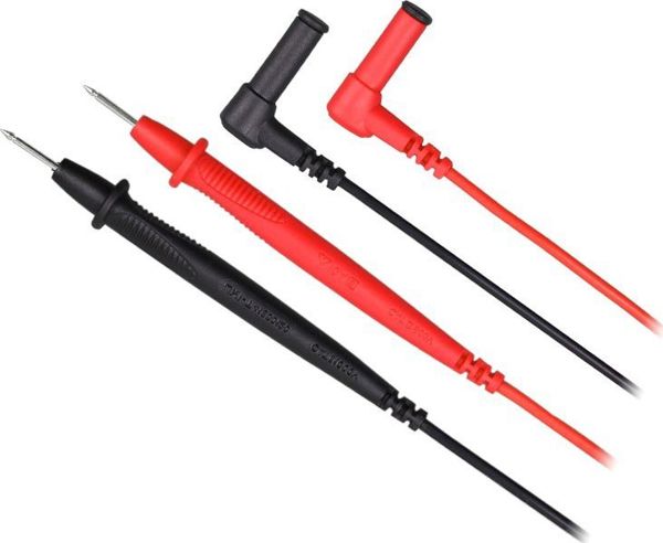 Uni-T UT-L20 Καλώδια Μέτρησης Πολυμέτρου 600V, 10A, Μήκος 90cm, Γωνιακά Βύσματα