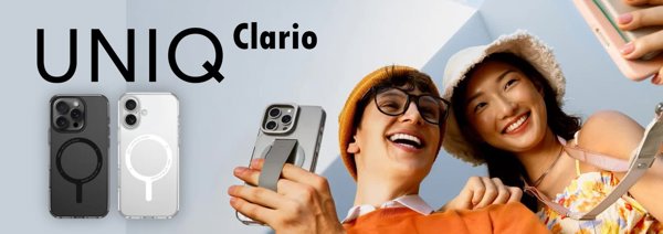 Uniq UNIQ θήκη Clario iPhone 16 Pro 6.3" Magclick Charging διάφανο/lucent clear